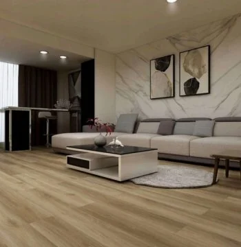 Bright showroom Grey oak