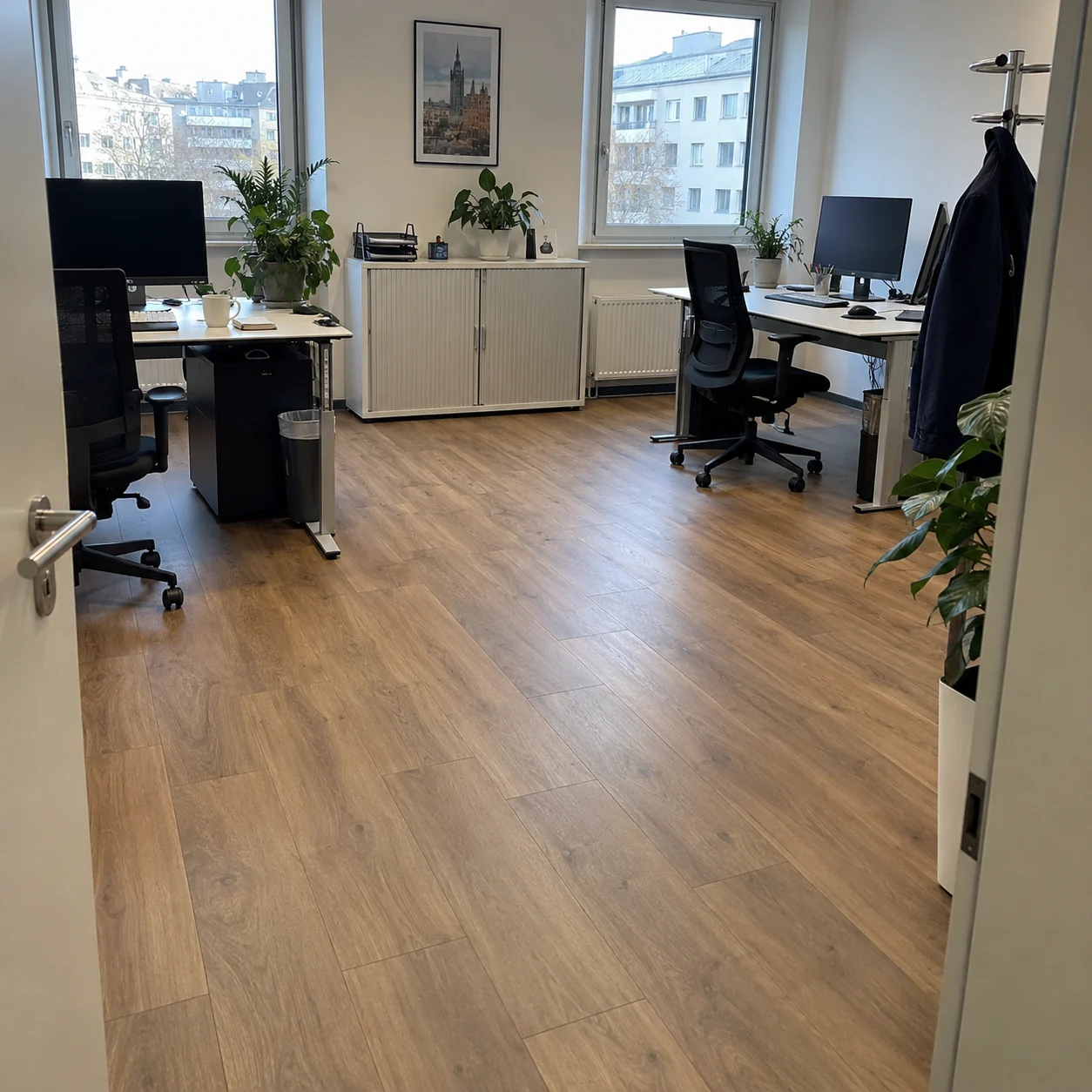 Workplace Warm Brown