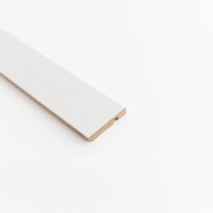 Listwa Przypodłogowa MDF - 78x14 mm - Biała Okleinowana FINISHLINE BLANC