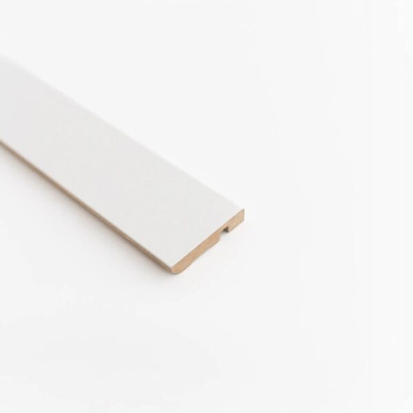Listwa Przypodłogowa MDF - 78x14 mm - Biała Okleinowana FINISHLINE BLANC