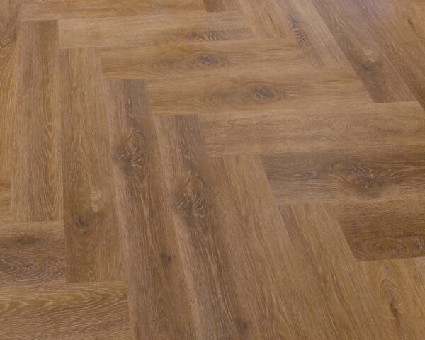 Panele Winylowe SPC Jodełka 7mm Dąb Naturalny 1.64 m² na Klik Wodoodporne