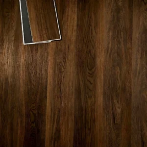 Panele Winylowe SPC - Dąb Ciemny Orzech z Podkładem 5mm na Klik AC5