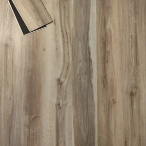 Panele Winylowe SPC - Dąb Brązowy z Podkładem 5mm na Klik na Podłogówkę AC5